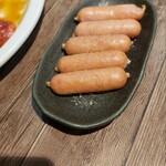 焼肉 炭屋 - ウィンナー