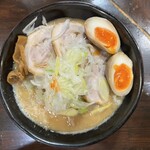 Mendokoro Hanada - 味玉味噌チャーシュー麺1190円