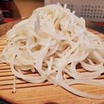 Teuchi Soba Mori - 変わり蕎麦（柚子切り）