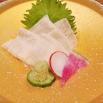 Hiei raw yuba sashimi