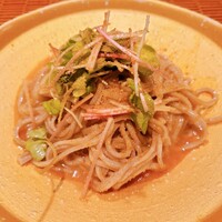 おつまみからすみ蕎麦