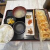 Wagou Gyouza - ▪️【和合焼き餃子（6個）定食750円】税込。
                ※餃子定食（ライス、スープ、デザート、漬物付）
                ※現金払いとなっています。
                「羽付き餃子×6」「ライス」「玉子スープ」「漬物：ザーサイ、キムチ、大根」