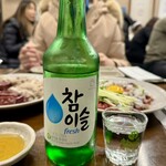 부촌육회 - 焼酎（소주：ソジュ） 5000ウォン