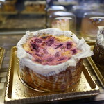 チャコメ - ホワイトチョコ フランボワーズバスクチーズケーキ