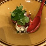 Suirin - ポテサラと燻製しめ鯖のサラダ