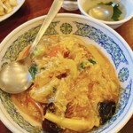 中華料理 ターボー - カツ丼&スープ