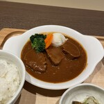 牛たん さちのや - 牛たんシチュー定食。美味し。