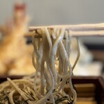 Ikkyuu - 音威子府産の蕎麦粉。店内石臼挽き、手打ち
