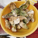 マル源水産 - 蒸し牡蠣です