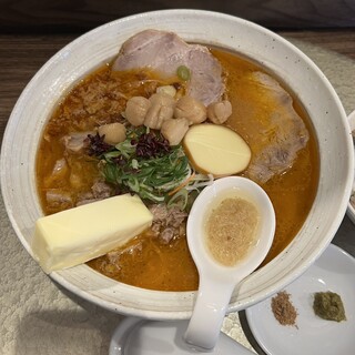 支那蕎麦 大丸 - 料理写真:味噌らぁめん大乃（周年祭、特別メニュー）