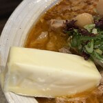 支那蕎麦 大丸 - 味噌らぁめん大乃（周年祭、特別メニュー）　追加トッピングのバターのアップ