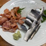 魚がし 福ちゃん - 赤貝900円　　小肌780円