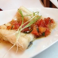 RISTORANTE REGA - アナゴのバポーレ＆Fトマト＆粒胡椒