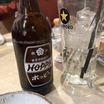 日本酒と串天 座へそ - ホッピー