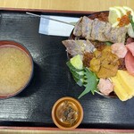 野口鮮魚店 - うまい丼　中盛り