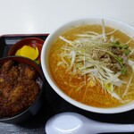 Yanagitei - ネギミソラーメン定食