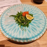 梅田 鮨割烹のの - てっさ1人前