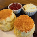 紅茶専門店チャチャドロップ - 自家製のスコーン