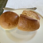 レストラン ルミエール - バターロール、バゲット