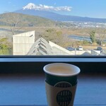 タリーズコーヒー - 富士山を眺めながら