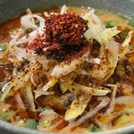 Yunrimbou - ハーフ&ハーフ（汁あり担々麺）　1200円（税込）