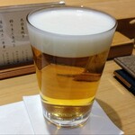 Umai Sushi Kan - １杯目の生ビール