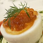 JiProign - 鳥類の卵の上に魚類の卵^_^