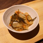 北海寿司と天ぷら すし山 - 【前菜 3種】　北海珍味3種  ■松前漬け