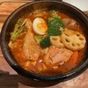 カレー食堂 心 - 【2024/1】骨付きチキンのスープカレー(50辛)