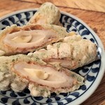 秋元屋 - ちくわ磯辺揚げチーズ