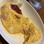 安価居酒屋 一心太助 - オムレツハムチーズ