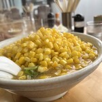 すすきの亭 御器所店 - コーンの富士山！