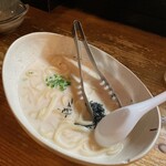 流石 - 明太子クリームうどん