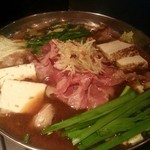 居酒屋 土間土間 - 牛すき焼き鍋 890円
            写真は2人前ですが、1人前から注文できます(´ω｀)♪