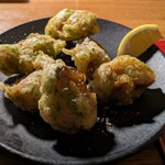 Wine Terrace Yu-me - 牡蠣の生海苔揚げ1,380円