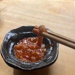 岐阜豚ホルモン とんとん - タコキムチ