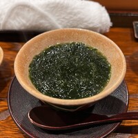 鮨 かの - 岩海苔の茶碗蒸し
