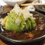 鳥扇 - アボカドわざび醤油