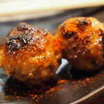 鳥扇 - つくね(※1個食べちゃいました)