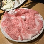 Shabushabu Nihon Ryouri Kisoji - 和牛特選霜降り肉