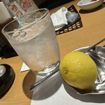 しゃぶしゃぶ・日本料理 木曽路 - レモンサワー