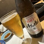 Shabushabu Nihon Ryouri Kisoji - スーパードライ中瓶