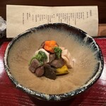 Kurashou - 煮物　器も大多喜で活動されている作家さんのモノだそう｡