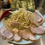 ラーメンショップ椿 - ダブルネギチャーシューメン