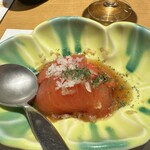 しゃぶしゃぶ・日本料理 木曽路 - お口直しのトマト