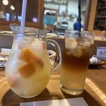 山小屋カフェ クラカケ - アップルジンジャー＆アップルレモネード