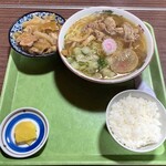 はまぐり食堂 - しょうゆMMセット900円。