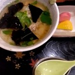 八乃屋 - 鮭のお茶漬け