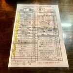 キッチン あずま - 今回の自分の注文伝票♡