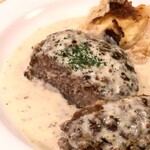 キャセロール - ハンバーグ。